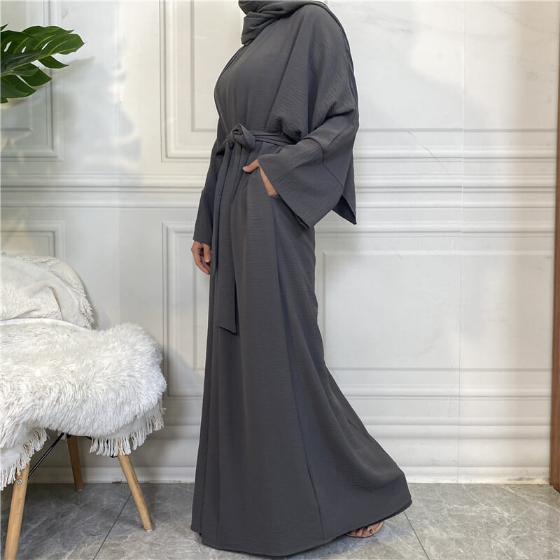 Abaya Khimar Set - Charcoal