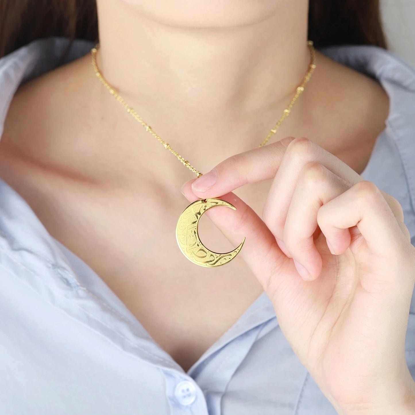 Ayatul Kursi Arabic Necklace